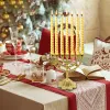 Kerzen Hanukka Star Menorah David Candelabra Kerzenkerzenhalter Hand Paited Home Decoration Party Festival Kerzenhalter Geschenke