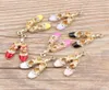 50PCS Enamel Ballet Shoes Charms 1727mm Ballerina Dance Charm Good For DIY Craft Jewelry Making 8 colors3549636