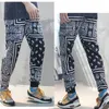 Herrbyxor Polyester Bandana Paisley Pants Jogging Mens Sports Pants Tracksuit Harajuku Trousers Spring Hip-Hop Streetwearl2405