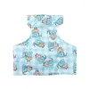 Kamizelka chłodząca kamizelka letnie lodowe fartuch kota kociak szczeniaka fajne ubrania szalik