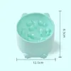 Cat Bowl Langzame voeder Anti -verstikkende hoge voeten Cartoonvorm Grote capaciteit Nek Protector Pet Dog Food Dispenser Water Bowl 240429