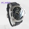 Relógio de pulso relógio de cronometração panerai series de luminores de luminadores automáticos pam00233 calendário duplo furo horário de 44 mm Swiss Luxury Watch