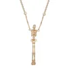 Empress Dowager Enne accroche un cadre squelette Collier conjoint européen et américain bijoux Halloween Femme6345579