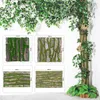 Fiori decorativi simulazione dell'albero di corteccia di corteccia decorazione finta pianta artificiale per colonna acqua paesaggistica ornamento decorazioni per la casa
