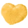 Kussen liefde hart vorm pluizige worp fuzzy long faux bont decoratieve bank auto thuiskantoor pluche