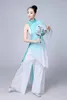 Zestawy odzieży Tradycyjne chińskie kostium tańca ludowego dla kobiet kostiumów Dzieci Yangko Dziewczyna UBieraj się Kobiety Yangge
