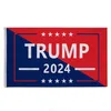 Banner Vlaggen 90x150cm/3x5ft Trump 2024 Vlag U.S. Algemene verkiezing 2 Koperen Grie Save America Again Polyester Outdoor Indoor Decora Dhnrd