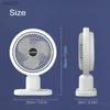 Electric Fans Portable wireless fan with night light 120 rotation quiet mini electric fan USB charging fanWX