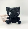 En gros mignon anime noire peluche toys kily's game compagnons compagnie activité de salle de cadeaux décoration