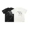 Palm pa tops logo fumo estate sciolte tees una coppia unisex ticlette da camicie retrò streetwear t-shirt angels 2276 uqm