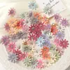 Decorative Flowers 50/100pcs Artificial Small Daisies Home Deco Wedding Decoration Fake Flower DIY Garland Craft Jewelry Bridal Accessories