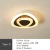 Lampadiers Acrilic Square/Round Lamp per soggiorno Camera da letto Home AC85-265V Apparecchi lampadari a LED moderni