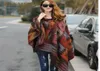 2019 nuove donne inverno boho cappa con cappuccio Cape Poncho Ladies Scialli avvolge femmina Pashmina Plaid Cashmere Coperi Scarf Bufanda Mujer T8667844