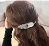Fleur Snap Button Chapeau tricoté 18 mm Charms Bijoux de mode pour femmes adolescents Girl Afficher la planche à cheveux Clip de cheveux Gift7681686