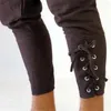 Pantalon masculin pantalon médiéval cosplay costume pirate viking bandage de jambe de renaissance