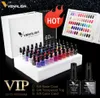 61508K Venalisa 62pcs What Set Nail Gel Kit Base Card Card Base Andyipe Top Toat 60 Colors Plock4841355