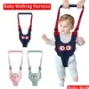 Baby Walking Wings Toddler Walker Care Activity Apprening Aid Helper REINS REINS REINS HARNESS ACCESSOIRES CEAUTRE POUR 7-24 MOSE BEBE UNI D DHG7I