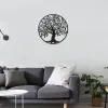 Decorazioni Tree of Life Metal Cioncant Decorazione parete bussola decorazione da giardino esterno per esterni ornali appesi per un regalo di lavaggio della casa per la casa