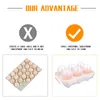 収納ボトルポータブルキャンプ衝撃プルーフと漏れ防止卵6卵キャリアコンテナケースホルダー卵箱