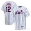 Jerseys Clothing York Mets Lindor 12#Scherzer 21#48 Royal Player Jersey