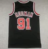 Basketball Dennis Rodman White Red Black Classics Retro Männer Frauen Jugend S-XXL Sport Trikot