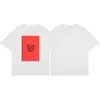 Дизайнерская футболка Классическая рубашка Jil Sander Casual Mens Women Couples Rush Print Printing Print