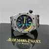 Роскошные часы APS Factory Audemar Pigue Royal Oak Diver Steel Blue Dial 15710ST OO A027CA.01 ST89