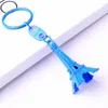 Keychains 50pcs Lot Paris Eiffel Tower Keychain Mini Candy Color Keyring Store Advertising Promotion Service Equipment Keyfob279o