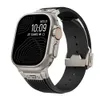 Silikongurt verstellbare Easy -Bänder Armbandbandhalle Watchband für Apple Watch 3 4 5 6 7 8 9 IWatch 42/44/45/49mm Ultra