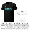 T-shirts masculins T-shirt James Band Clothing Aesthetics Plus tailles Homme personnalisé Couleur solide T-shirtl2403