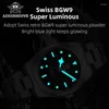 Armbanduhren addies ad2113 Männer Kleid Uhren Sapphire Glass BGW9 Super Luminous 10Bar NH35 Automatische mechanische Uhr Reloj Hombre