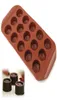 Stampi di caramelle al cioccolato in silicone vassoio per brownie torta topper caramelle morbide dure gummy8226328