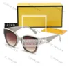 Designer di uomini F occhiali da sole maschile occhiali da maschile lante full cornice Uv400 solare da donna fendisunglasses occhiali di lusso stampa oversize adumbrale per spiaggia all'aperto 489