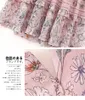 Party Dresses 2024 Spring Summer 5xl Women's Dress Vintage Half Sleeve Floral Chiffon Female Loose Princess med hög kvalitet