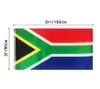 南アフリカの旗3039x5039ftカントリーナショナルフラッグス150x90cm 100dポリエステル2つの真鍮グロメット8717034