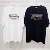 メンズTシャツ高品質のファッションTシャツユニコーンベテメントレディースTシャツやや特大VTM半袖男性服