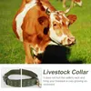 Dog Collars Tie Cow Collar Adjustable Hauling Cable Horse Safety Towing Strap Cattle Feeding Livestock Supply Canvas Drag Belt