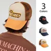 Kogelcaps Nieuwe Mens Street Dames geborduurde zachte brief American Retro Baseball Hat Ademvol Sunshine veelzijdige vrachtwagen modieus Q240429