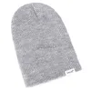 Beanie/Skull Caps New 11 Colors Letter True Casual Beanies for Men Women Girl Boy Fashion Knitted Winter Hat Solid Hip-hop Skullies Hat Unisex Cap d240429