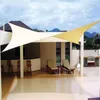 Палатки и укрытия 420d открытый водонепроницаемый солнце парусное плавание прямоугольное садовая палуба навес двор купание пляжное автомобильное навес