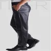Мужские брюки PU карандаш мужской бархатный бархат толстые кожаные брюки растягиваемые брюки Зимние панталоны теплые панталон