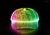 ボールキャップ2022 LED光ファイバー布野球キャップピーク調整可能なカラフルなラミナスハット女性ヒップホップ男性夏の太陽Gorras6791528