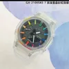 2024 Shi Ying Dijital Spor Erkekler Orijinal Şok İzle GA 20 Renkli Spor Dijital Shi Ying Unisex Watch LED Fener 2100 Meşe Serisi