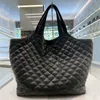 Maxi Tote Bag Designer Torba Kobiety torba na ramię w torbie plażowa moda luksusowa pikowana torba pod pachami jambsin podłącza mini portfel