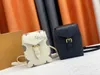 Designer -Telefonbeutelhüllen für iPhone 14 15 Pro Max 13 12 11 Mini -Tasche Kleine Rucksack Mobile Telefontasche am Pool Reißverschluss Geld