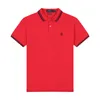 Sommermarke Fashion Classic Designer Poloshirts Herren Polo Modemarke Pony gestickt atmungsaktiv T-Shirt T Männergeschäft Solid Color Komfortable T-Shirt