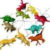 Cordes LED Dinosaur Light String Amusement Park Child's Child's Room Decoration Enamel Cartoon Animal Jour de Noël