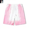 Couleur de couleur blanc rose Match Flower Imprimer Shorts Shirts Set High Quality Femmes Femmes Thin Tissu Hawaii Beach Holiday Surf Suit Summer 240428