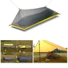 230g/260G Ultralight 1 person utomhus camping tält Summer Mesh Tent 40d 210t nylon Body Inner Tent Vent Mosquito Net 3-4 Säsonger 240422