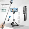 SELIE MONOPODS Trépied Bluetooth Selfie Stick Pliage Stand pour photo cliquez sur vidéo sans fil de fil monopode extensible Foros Android FORIPHONE WX